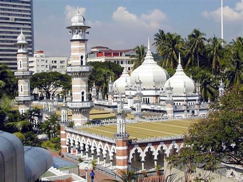 The national mosque of malaysia (malay: Jamek Mosque - Kuala Lumpur - Malaysia | Kuala lumpur ...