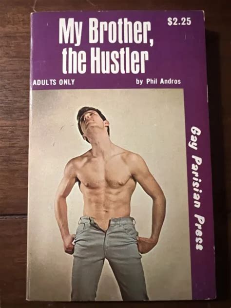 vintage gay pulp fiction “my brother the hustler” 1970 gay parisian press gpp101 249 00 picclick