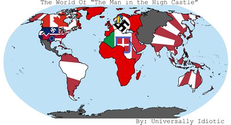 29 The Man In The High Castle Map Of The World - Maps Online For You
