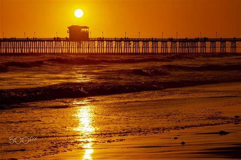 Sunset At The Pier In Oceanside May 31 2018 Oceanside Pier May 31