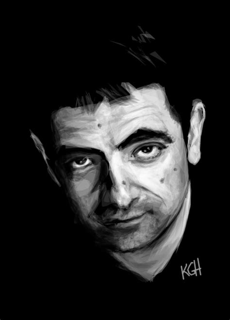 Rowan Atkinson By Artist Kgh On Deviantart