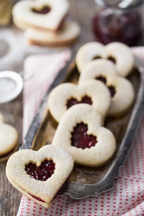 Raspberry Linzer Cookies Baking A Moment