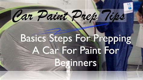 How To Prep Paint Basic Steps To Prep A Car For Paint Before Spraying