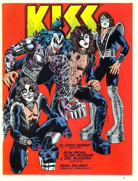 Kiss Comic Book Magazinecomic And Book Covers Groupe Rock Hard