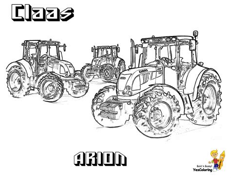 Brawny Tractor Coloring Pictures Free Tractor Pictures Tractors