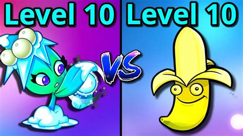 Missile Toe Vs Banana Launcher Max Levels Gameplay Plants Vs Zombies