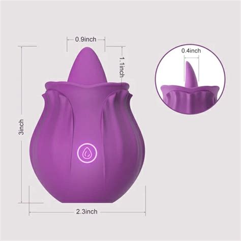 Oral Tongue Vibrator G Spot Clitoris Stimulator Sex Toy For Women Funzze