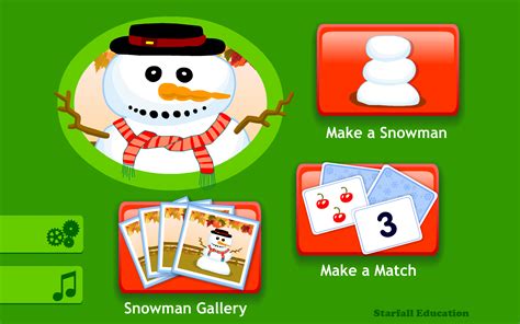 Starfall Snowmanukappstore For Android