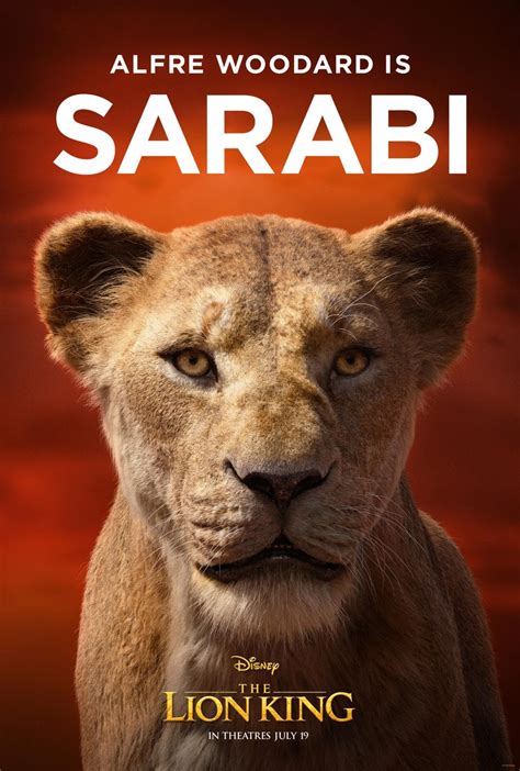 The Lion King Movie Character Posters Released For Live Action Movie
