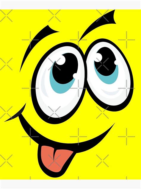 Funny Happy Goofy Face Emoji Emoticon Halloween Costume Art Print By Primesdesigns Redbubble