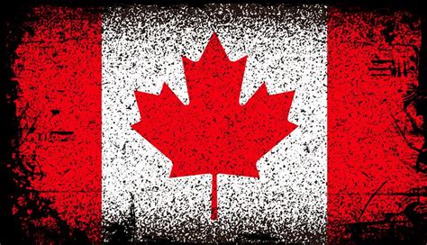 Canada Grunge Flag 597649 Vector Art At Vecteezy