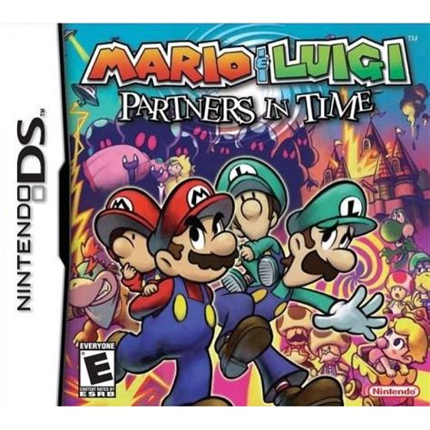 Nintendo Ds Mario And Luigi Partners In Time Ds Mario Luigi Partners In