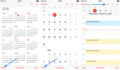 How To View Calendar Events As A List On Iphone Ipad Watch