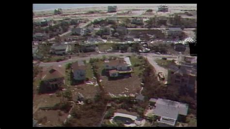 Video Aerial Footage Shows Hurricane Hugo Damage Along The Coast