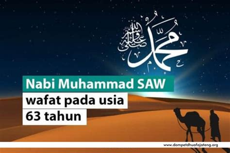 Kisah Nabi Muhammad Saw Dari Lahir Sampai Wafat Dompet Dhuafa Jawa Tengah