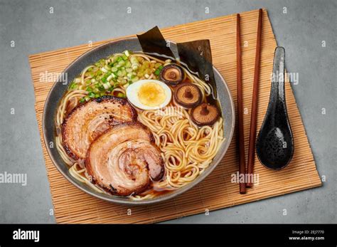 Chashu Ramen High Resolution Stock Photography And Images Alamy