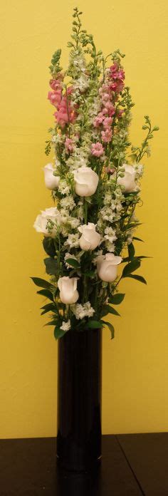 Beautiful rose frame for dedication. 119 Best Vertical Arrangements images | Floral arrangement ...