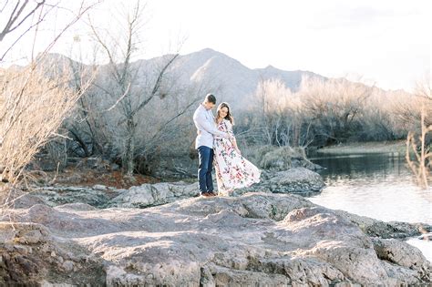 River Engagement Session Fun And Romantic Coon Bluff