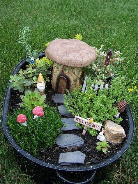 1001369 Fairy Garden Pots Miniature Garden Fairy Garden