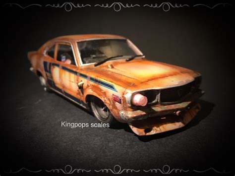 Mazda Rx3 124 Scale By Kingpops Scales Scale Models Mazda Scale