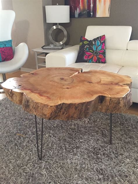 Diy Tree Stump Table Ideas And How To Make Them Diy Coffee Table Tree