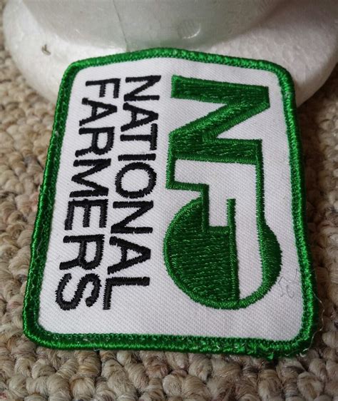 Vintage Nfo National Farmers Organization Patches Collective Bargaining