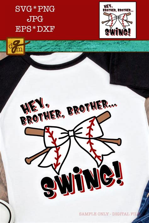 Baseball Sister Svg Baseball Sister Shirt Svg File Baseball Etsy In
