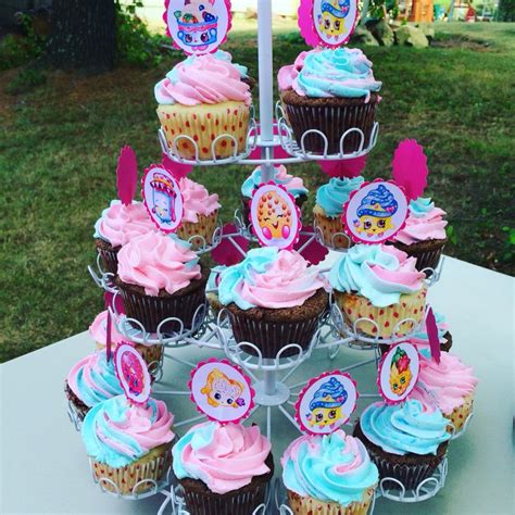 Shopkin Cupcakes Sugarloveevents Shopkins Birthday Party Shopkins
