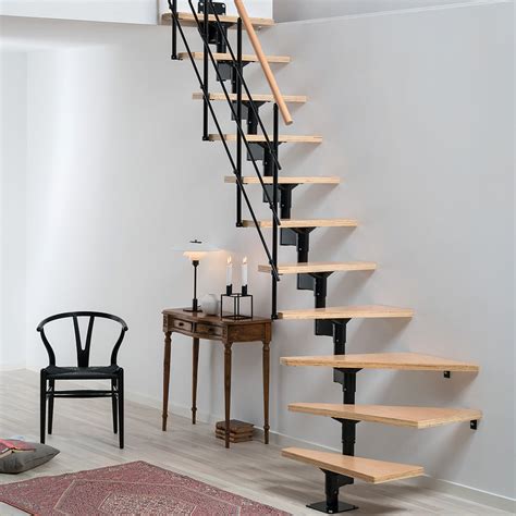 Dolle Lyon Modular Staircase Kit Black Staircase And Railing Store