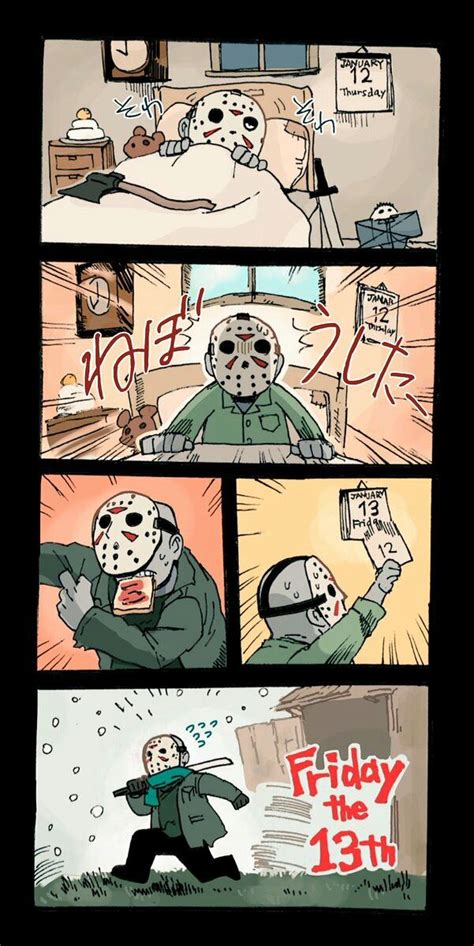 Friday The Th Jason Voorhees Horror Characters Horror Movies Funny Pixiv Credits For The