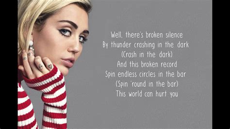 Nothing Breaks Like A Heart Mark Ronson Feat Miley Cyrus Lyrics