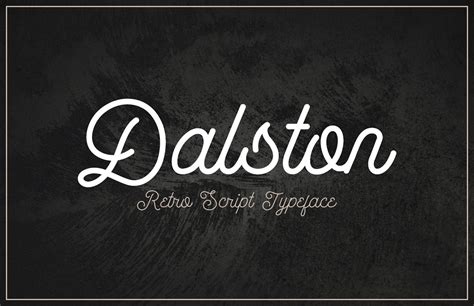 Dalston Retro Script Font Updated Script Script Fonts Script