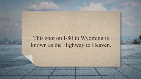 I 80 Wyoming ‘highway To Heaven