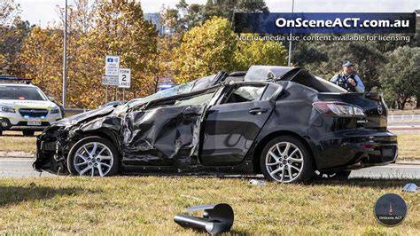 Driver Escapes Serious Injury Following Barton Highway Collision