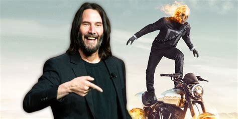 Keanu Reeves Ghost Rider Fan Art Will Make You Say Whoa