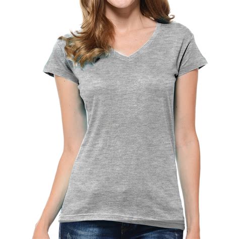 Basico Womens 100 Cotton Short Sleeves Plain Basic T Shirts
