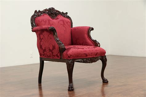 Aliexpress carries many antique chair wooden related products, including furniture hotel , antique style chair , dining room furniture , child uniform , dt133 , chair dine , armchair vintage , chair fashion , chair oak , furniture hotel , armchair for room , dining room furniture , chair made of wood , ming and qing. SOLD - Mahogany Antique Chair with Carved Face, New ...