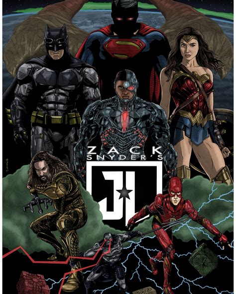 Zack Snyders Justice League Posterspy