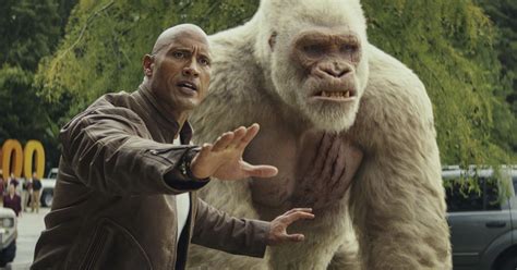 Rampage, primatologist davis okoye shares an unshakable bond with george. 'Rampage' spoilers: We went berserk about The Rock's ...