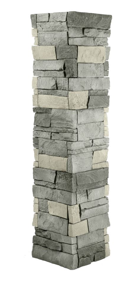 Northern Slate Faux Stone Pillars Genstone Usa And Canada