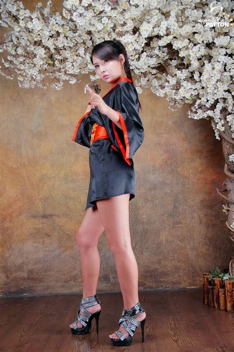 cha sun hwa sexy samurai girl korean models photos gallery