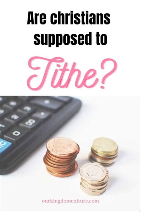 Things You Need To Know About Tithing In The Bible Our Kingdom Culture