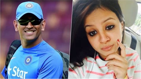 dhoni first girlfriend priyanka this picture has mahendra singh dhoni in a bizarre pose while
