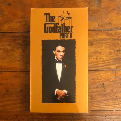 the godfather part ii 1974 vhs hail records and oddities