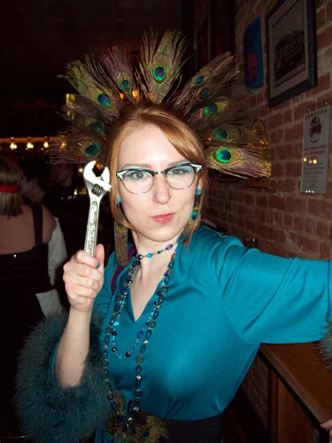 Mrs Peacock Costume Idea Without A Clue Cluedo Themed Murder