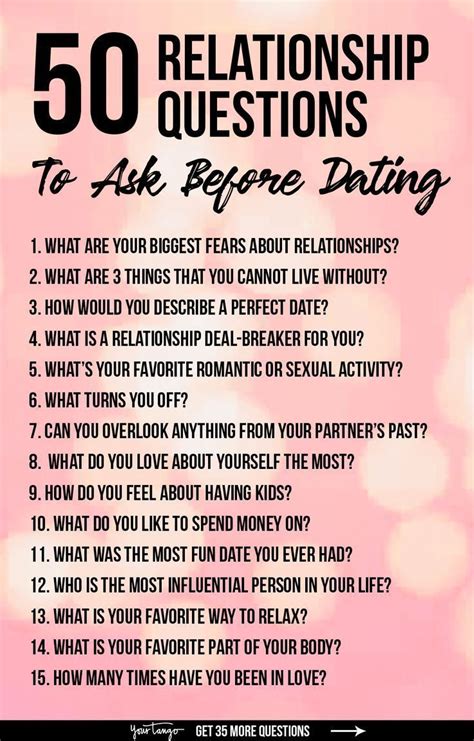 50 Relationship Questions To Deepen Your Special Bond Relationship Questions Healthy