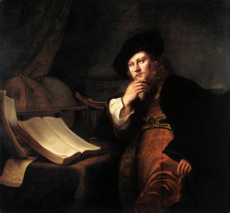 A Scholar at his Desk by BOL, Ferdinand