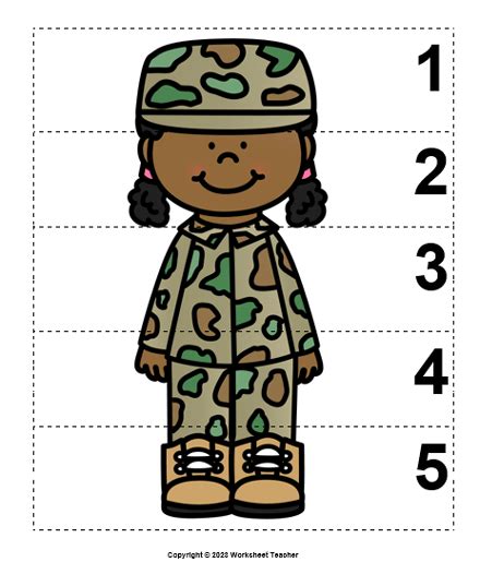 10 Armed Forces Number Sequence Puzzles Made By Teachers