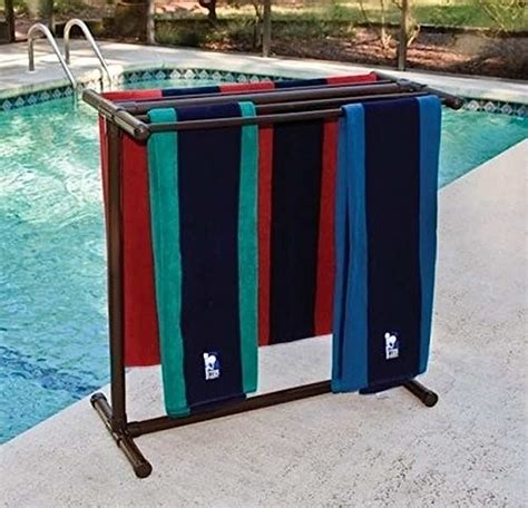 Outdoor Towel Rack For Pool