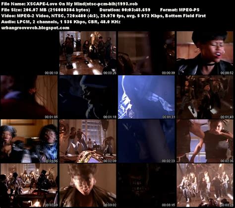Urban Groove Vob Collection Xscape Love On My Mind 1993